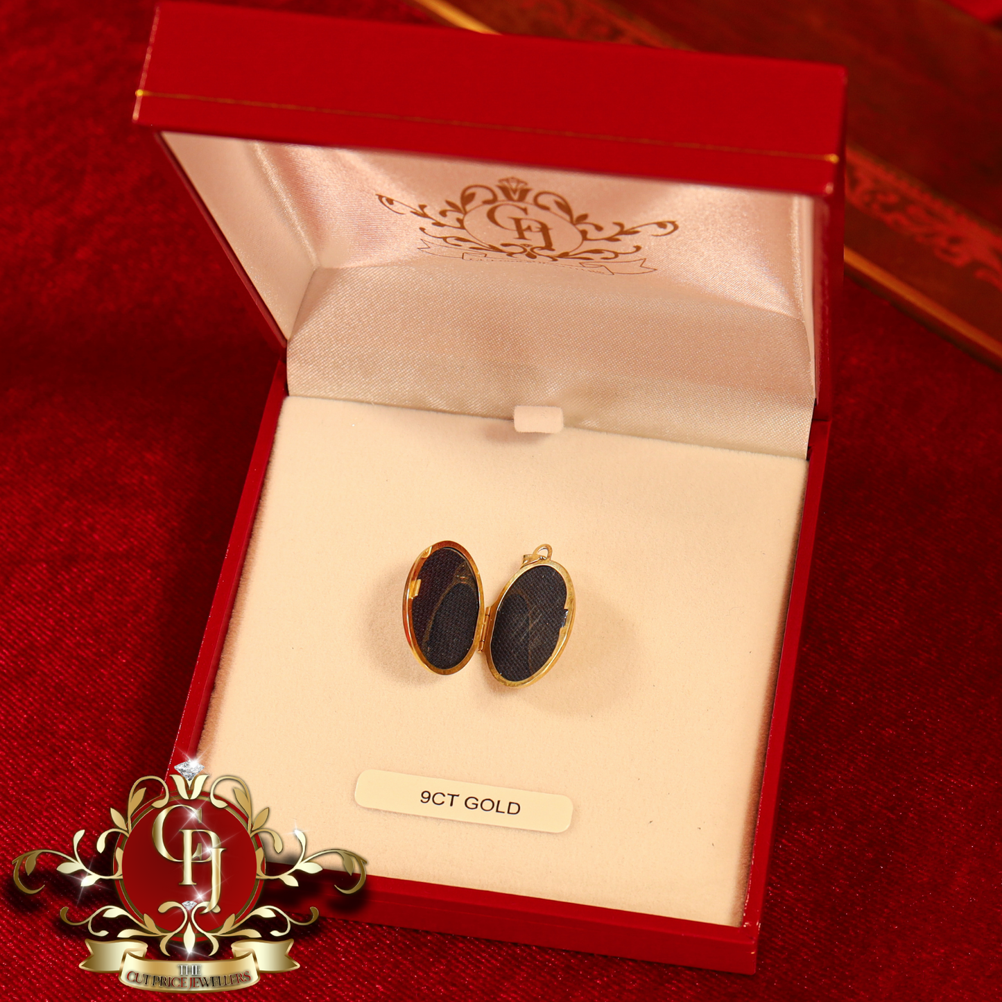 9ct Gold Locket | The Cut Price Jewellers