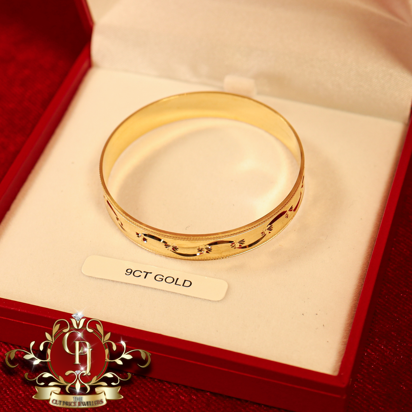 Toddler 9ct Gold Bangle | The Cut Price Jewellers