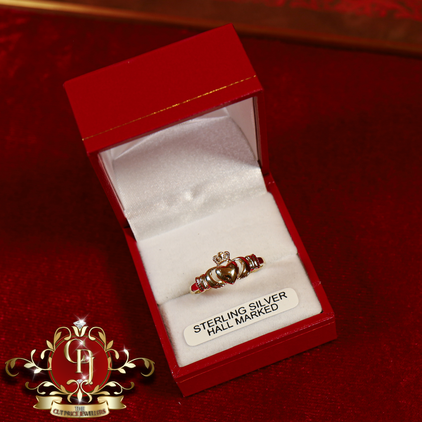 18ct Gold-Plated Ring | The Cut Price Jewellers