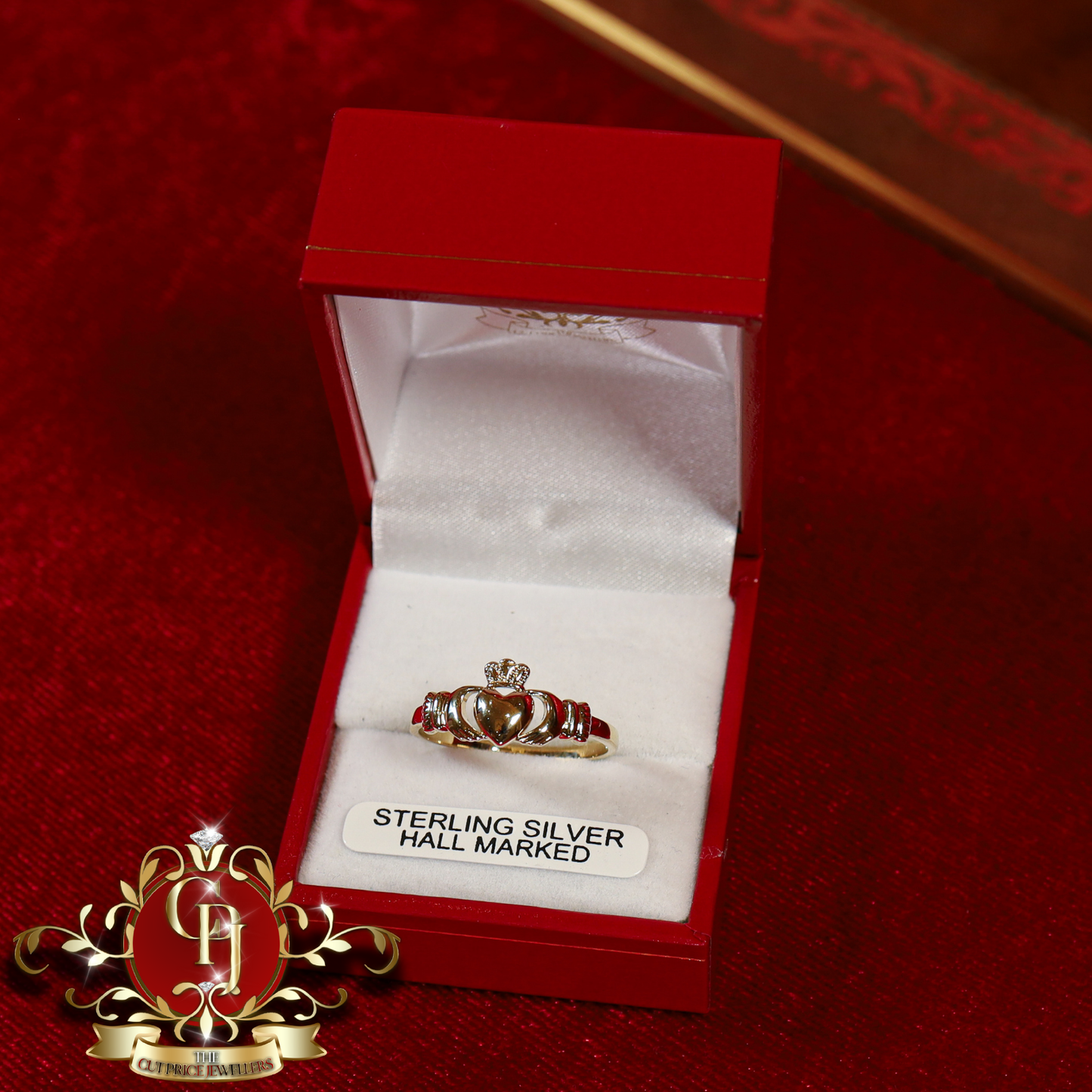 18ct Gold-Plated Ring | The Cut Price Jewellers