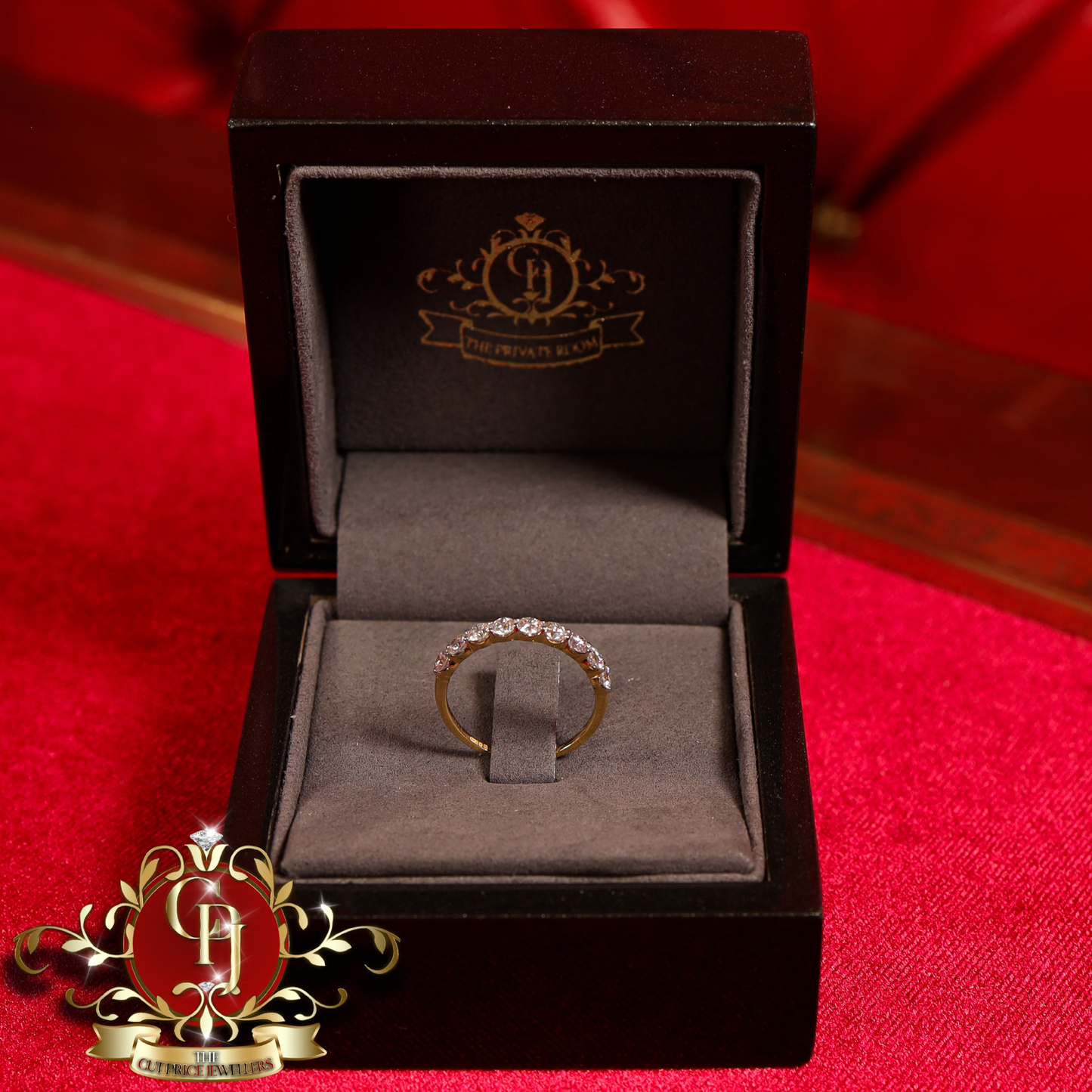 18ct Gold Ring with 1.05ct Lab Grown Diamonds | The Cut Price Jewellers