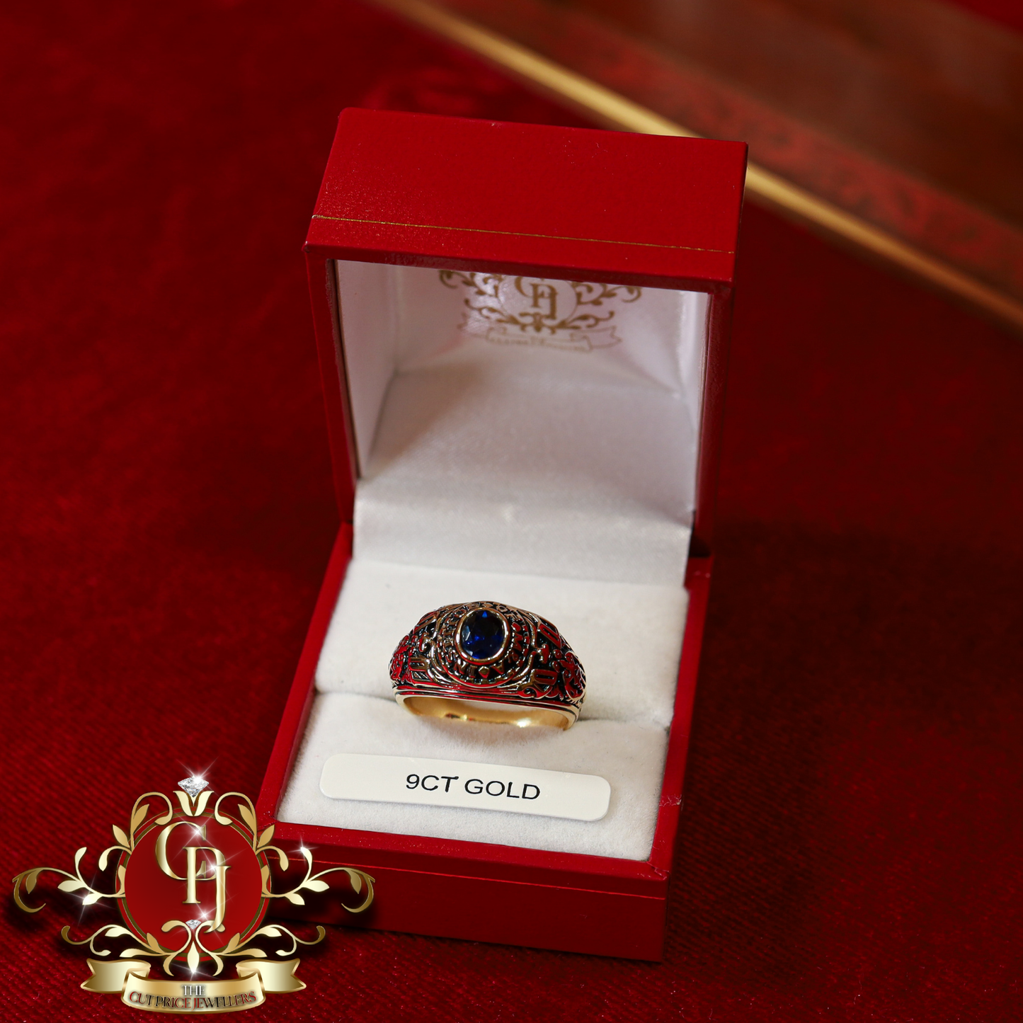 9ct Gold College Ring | The Cut Price Jewellers