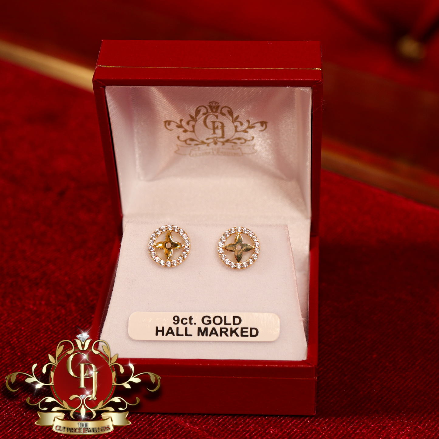 9ct "Sydney" Earrings | The Cut Price Jewellers