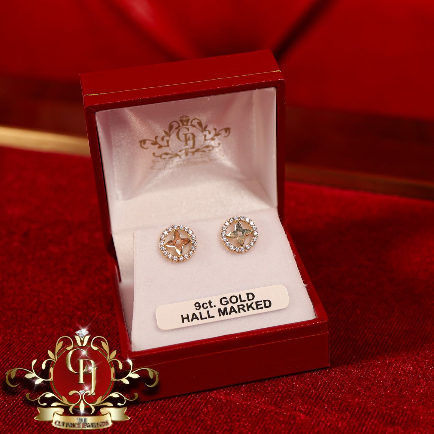 9ct "Sydney" Earrings | The Cut Price Jewellers