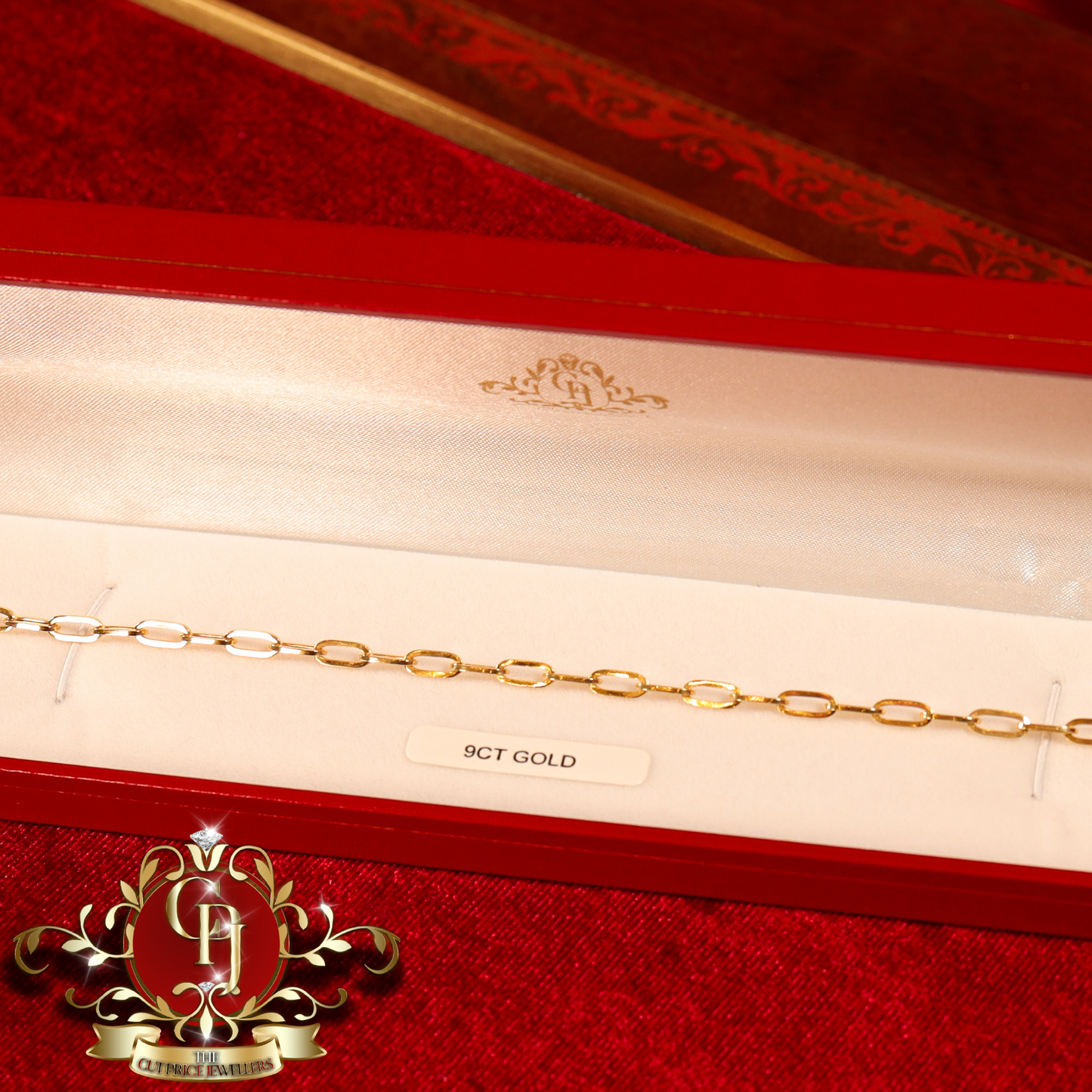 9ct Gold Womens Bracelet | The Cut Price Jewellers