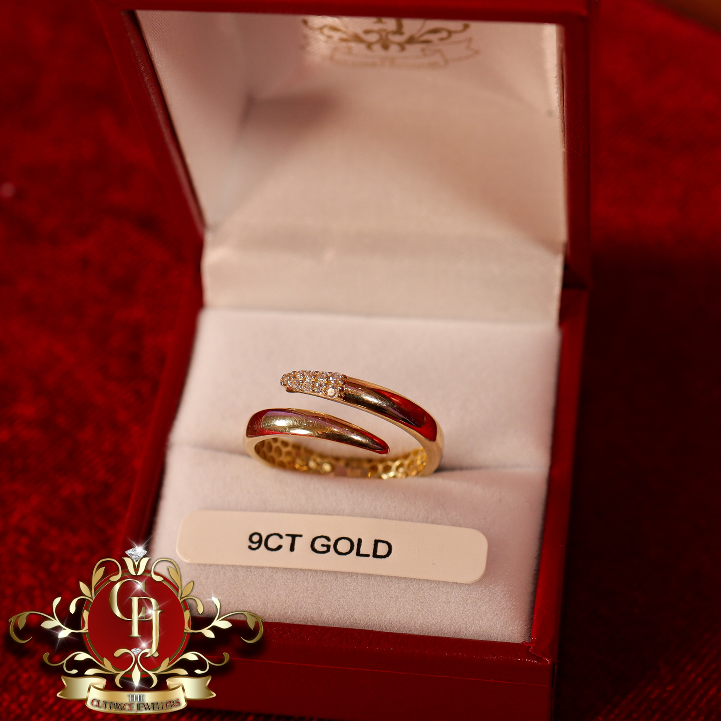9ct Nail Ring | The Cut Price Jewellers