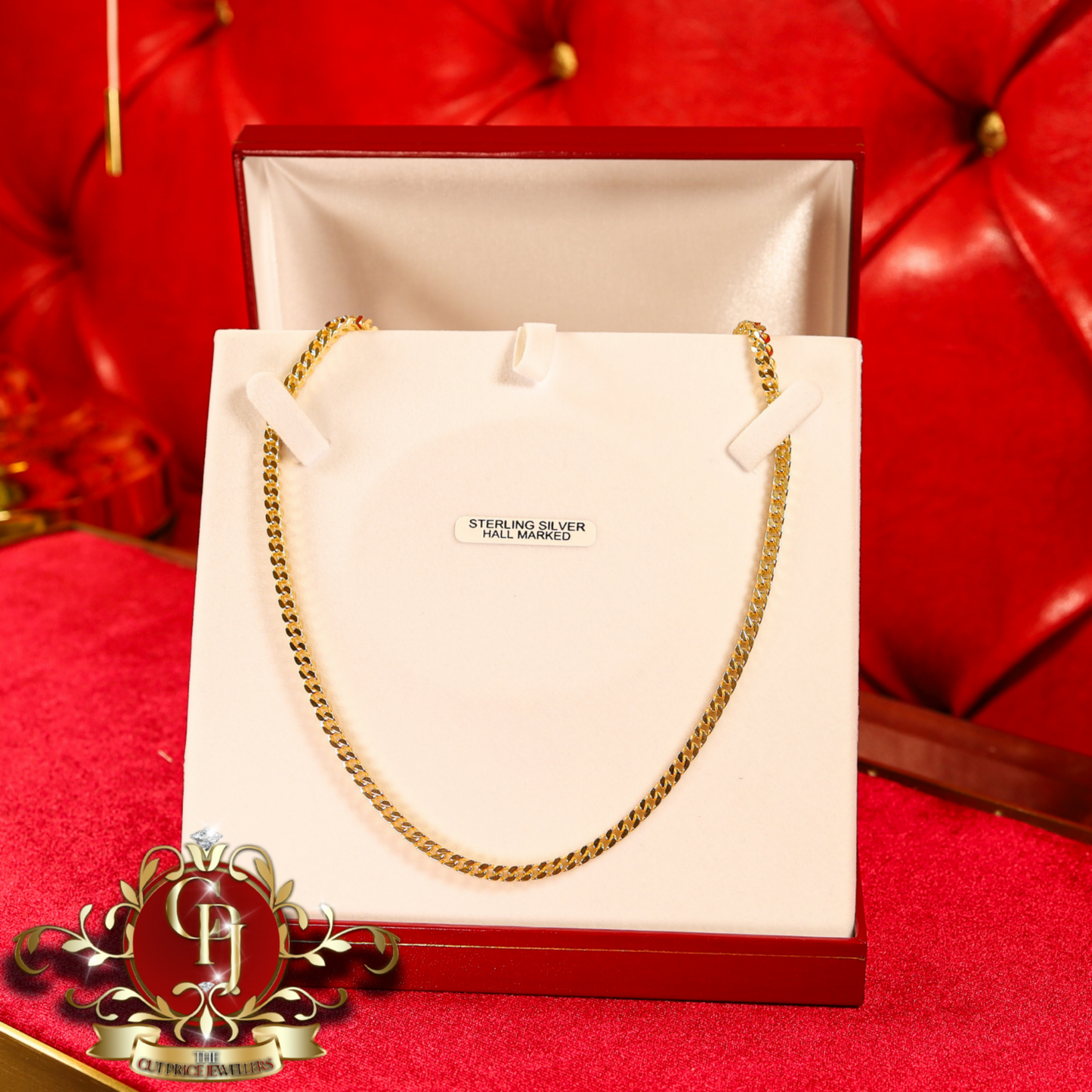 Gold Plated Franco Chain | The Cut Price Jewellers