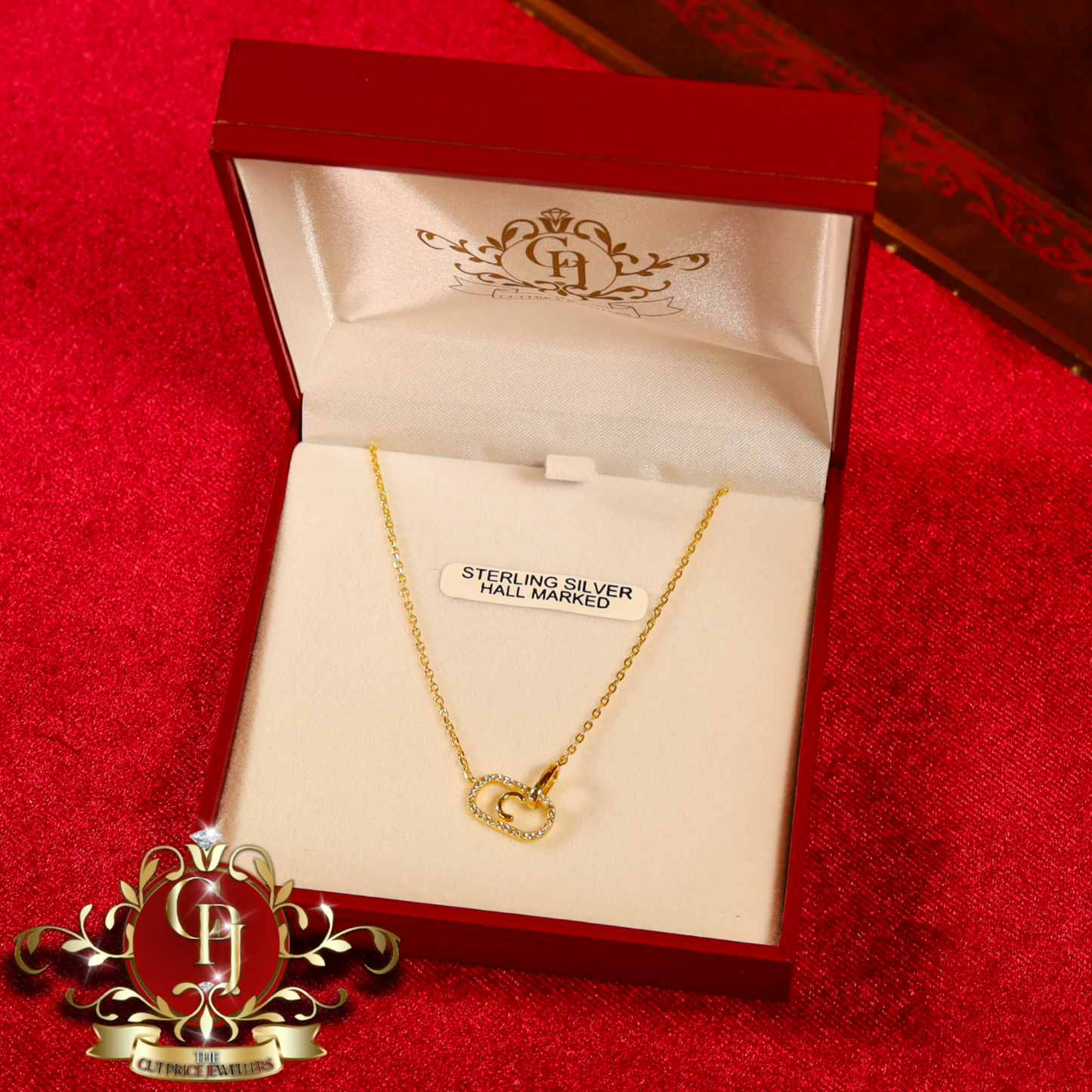 The "Initial" Chain (Gold-Plated) | The Cut Price Jewellers
