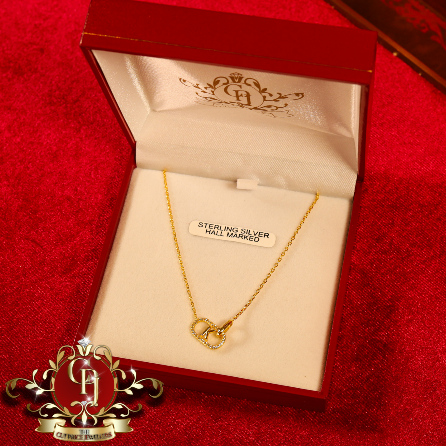 The "Initial" Chain (Gold-Plated) | The Cut Price Jewellers