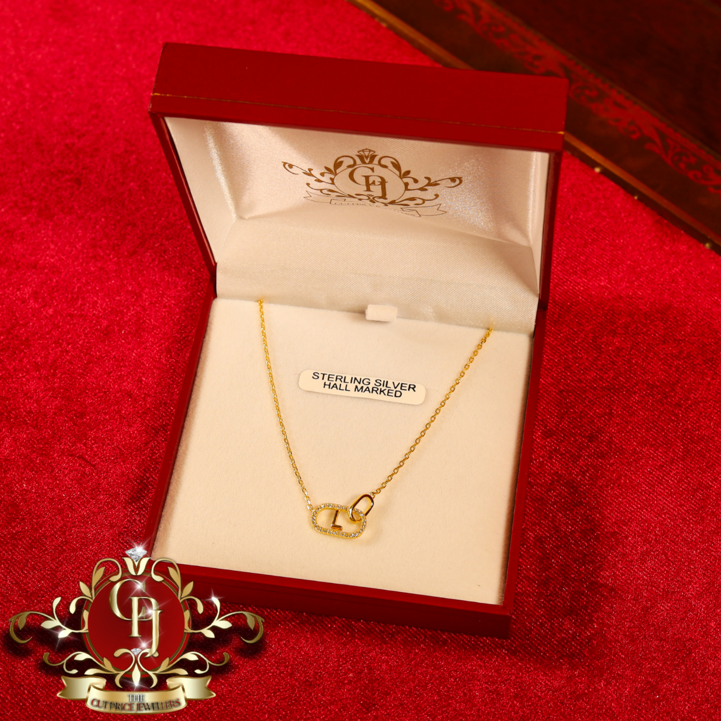 The "Initial" Chain (Gold-Plated) | The Cut Price Jewellers