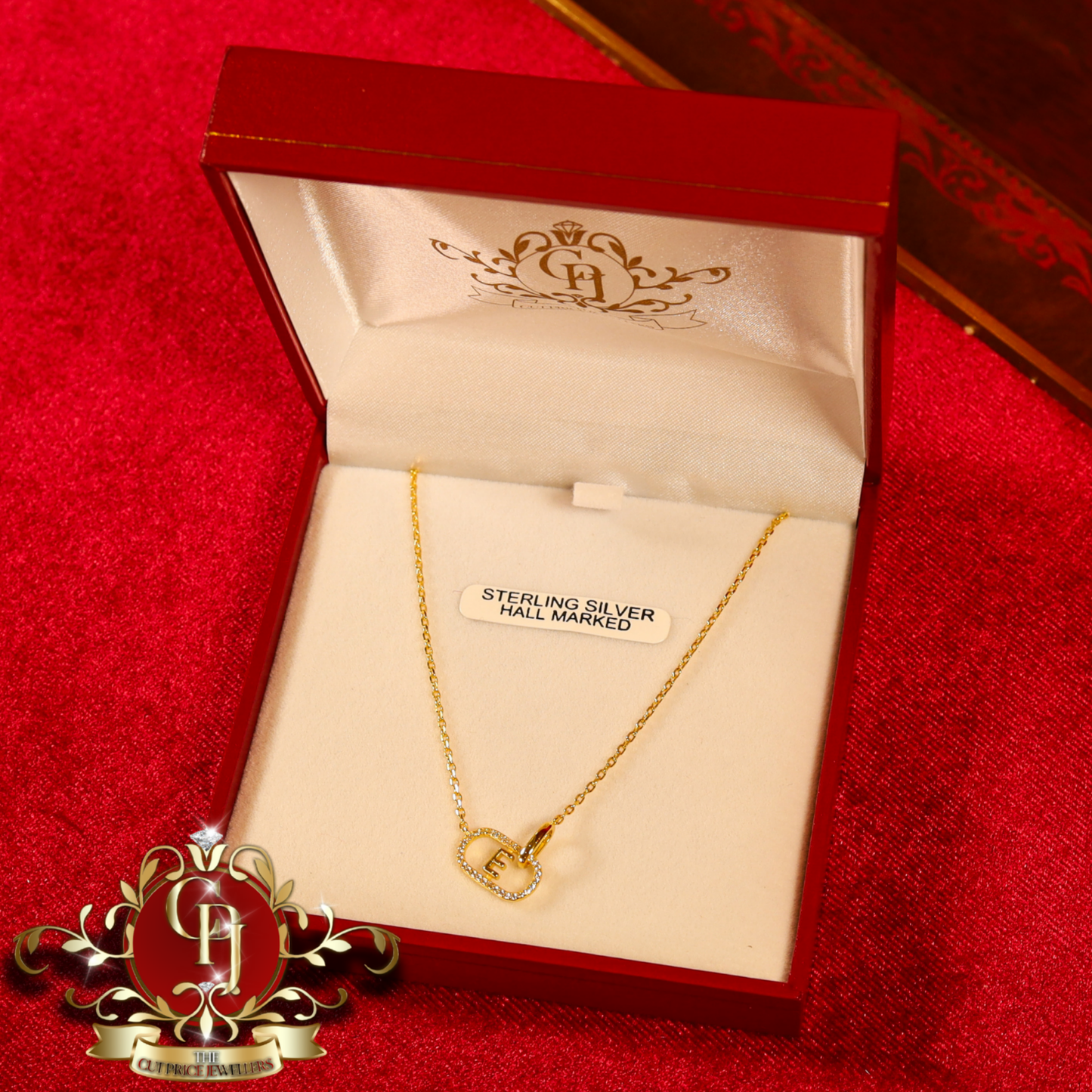 The "Initial" Chain (Gold-Plated) | The Cut Price Jewellers