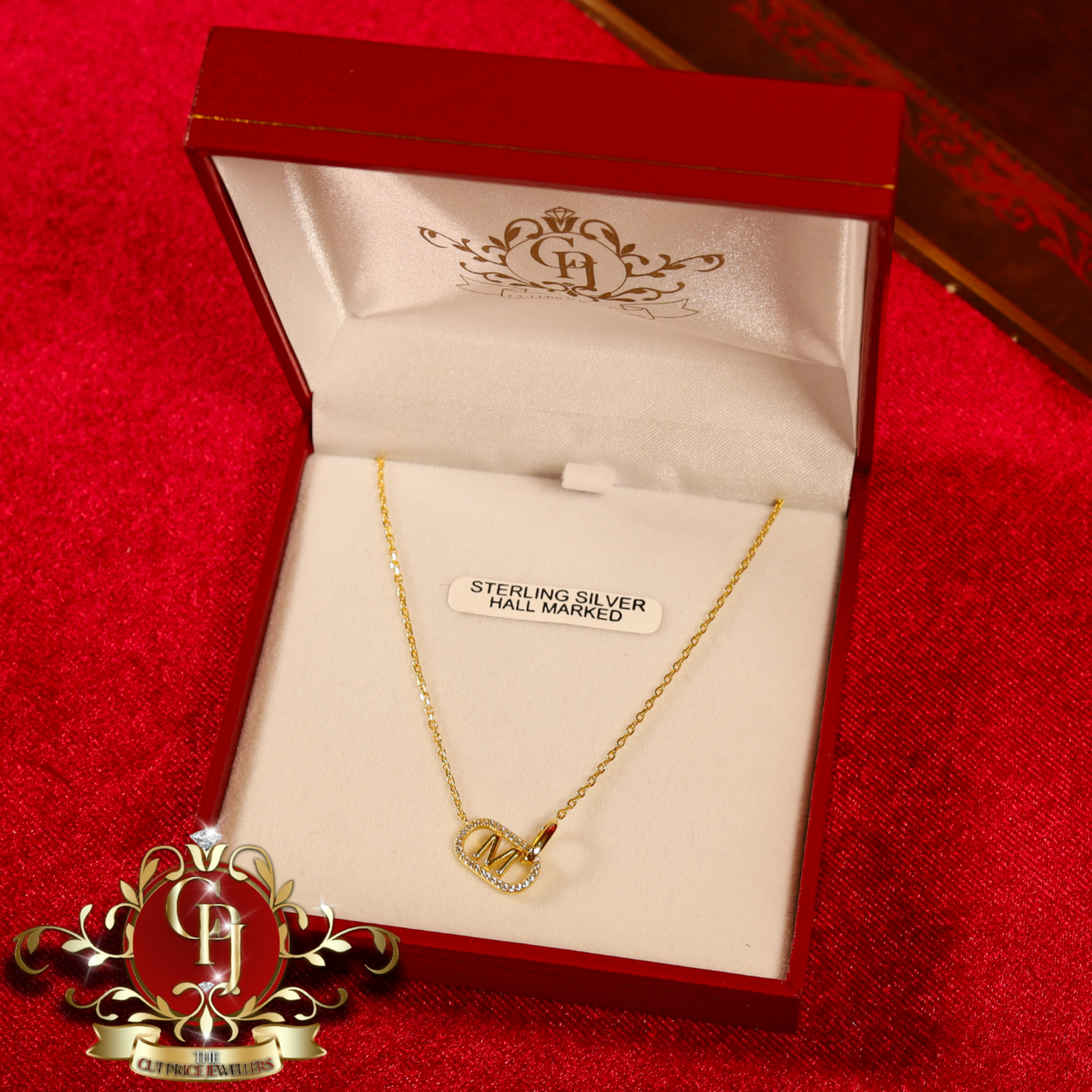 The "Initial" Chain (Gold-Plated) | The Cut Price Jewellers