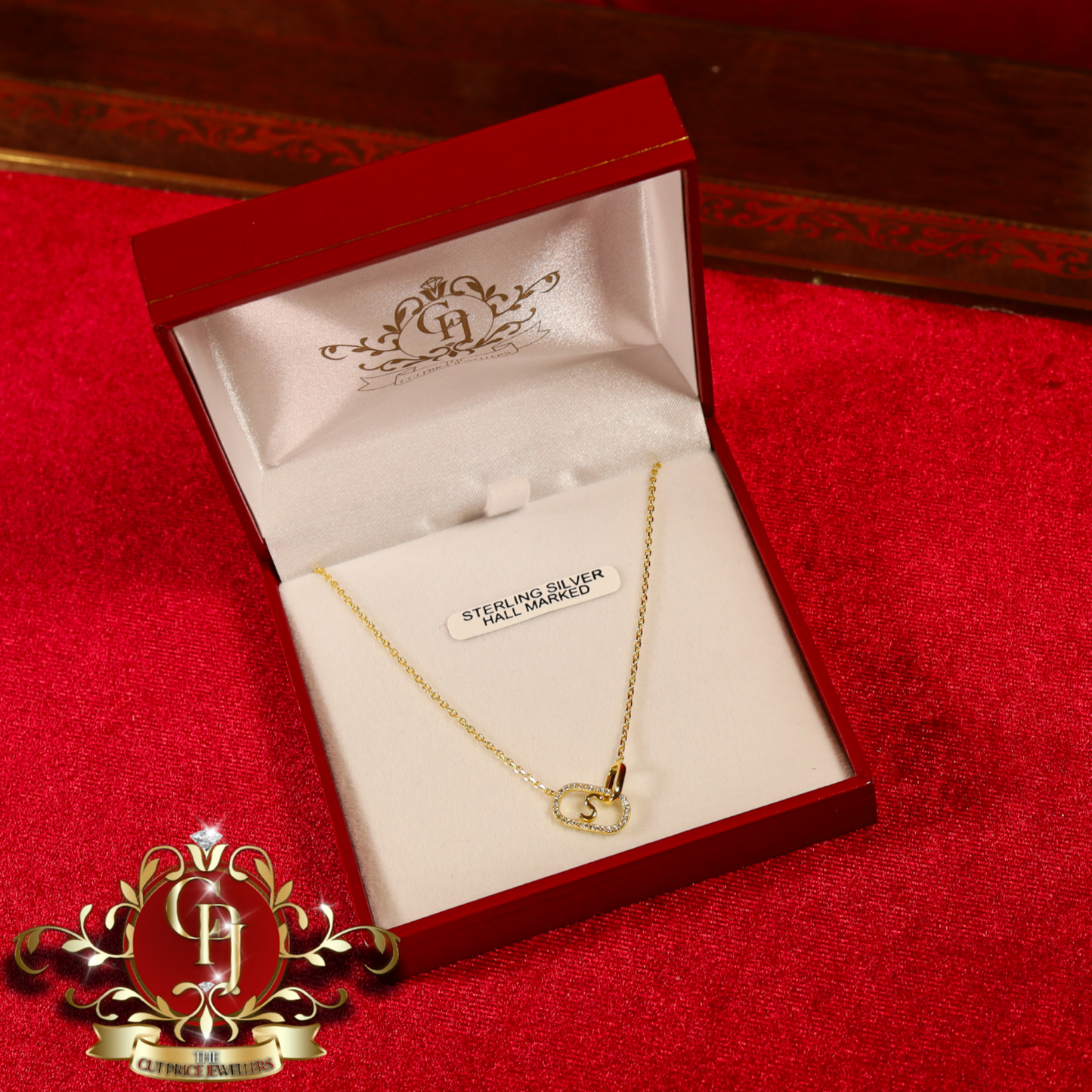 The "Initial" Chain (Gold-Plated) | The Cut Price Jewellers