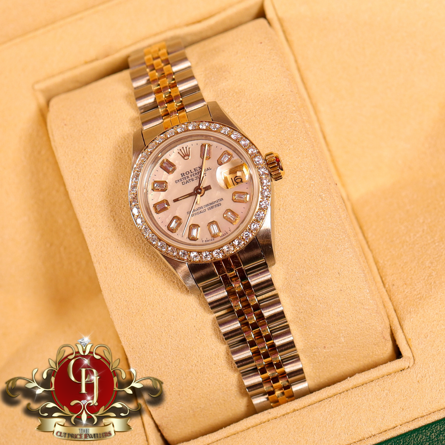 36MM Ladies Rolex Watch - Two Tone Jubilee Strap - The Cut Price Jewellers