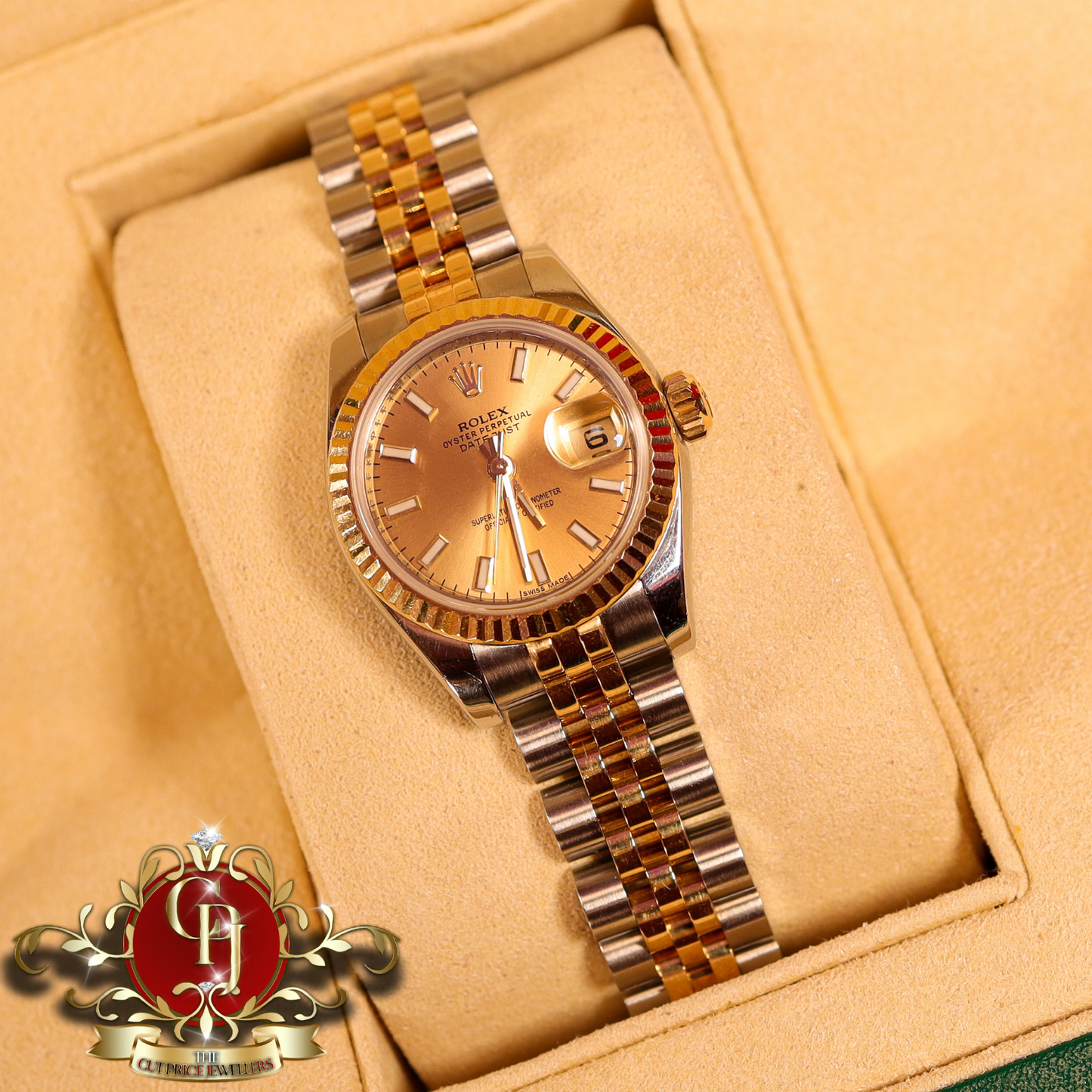 26MM Rolex Watch - Two Tone Jubilee Strap - The Cut Price Jewellers