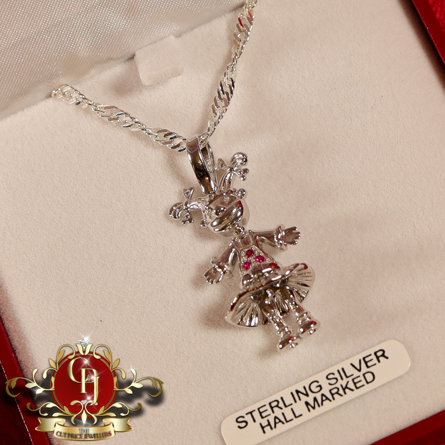 The "Angelica" Pendant & Prince of Wales Chain | The Cut Price Jewellers