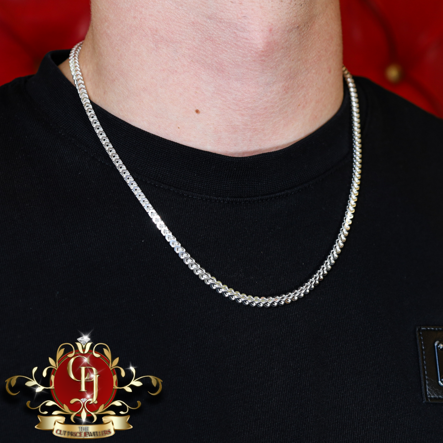 Sterling Silver Franco Chain | The Cut Price Jewellers