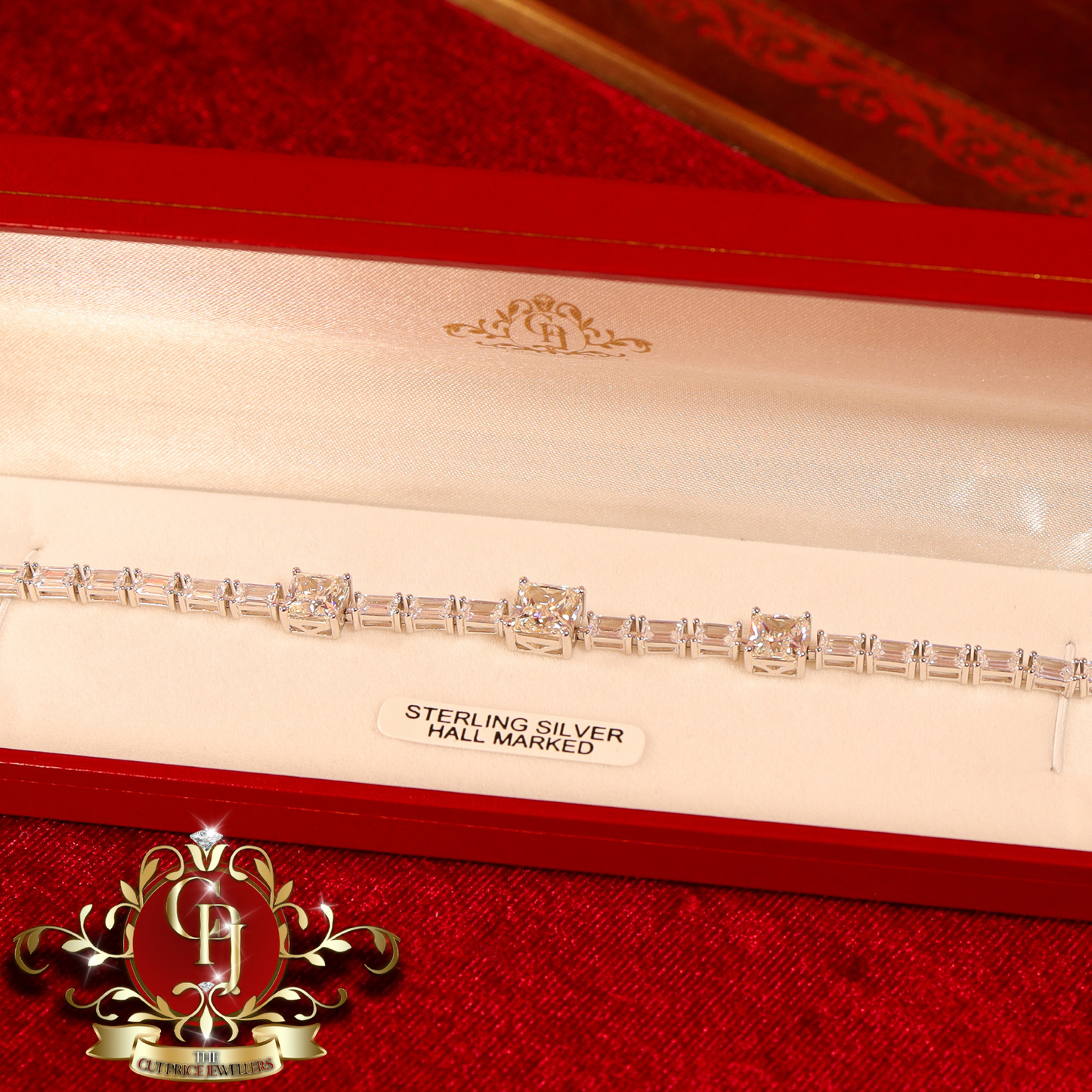 Sterling Silver "Kimberly" Tennis Bracelet | The Cut Price Jewellers