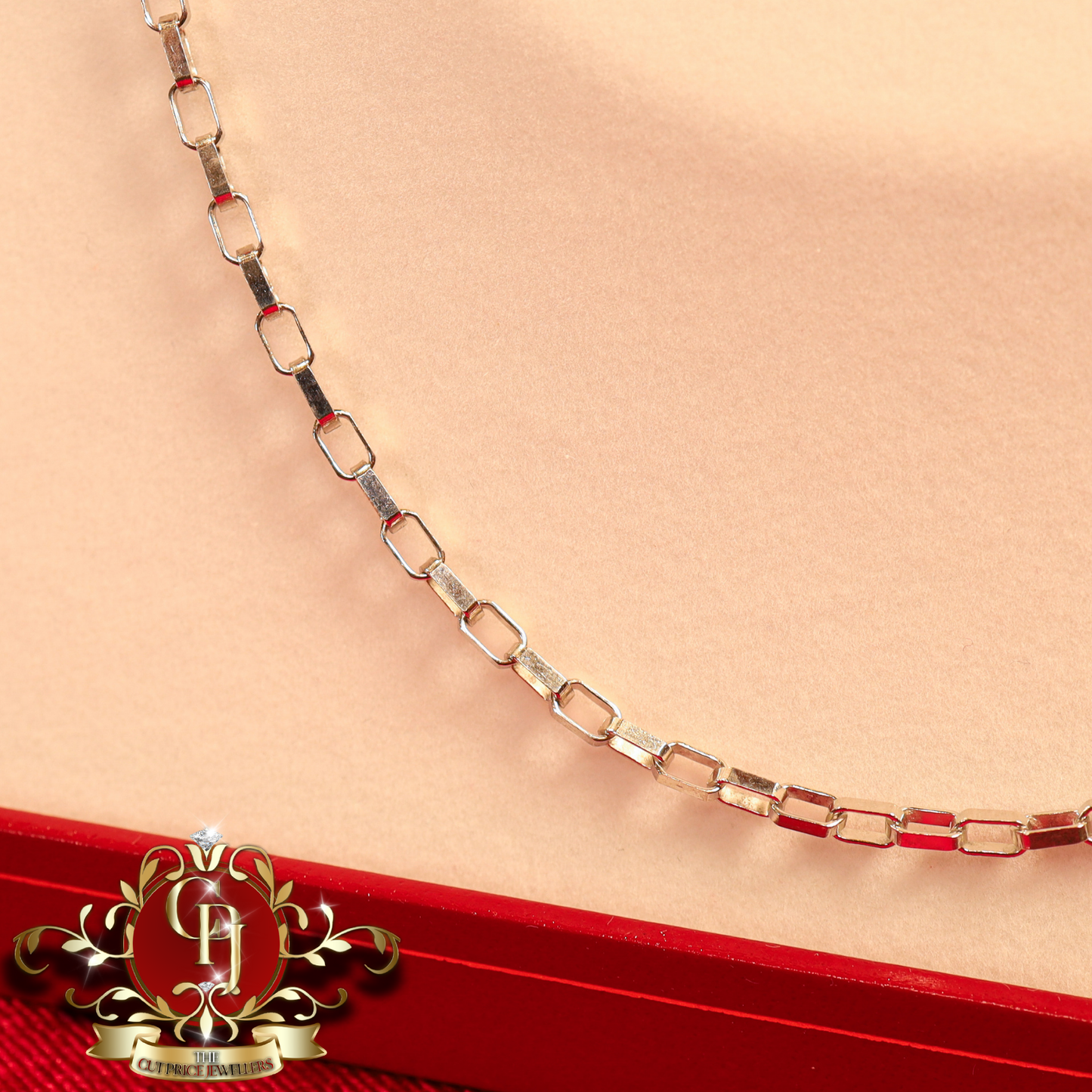 Sterling Silver Paperlink Chain | The Cut Price Jewellers