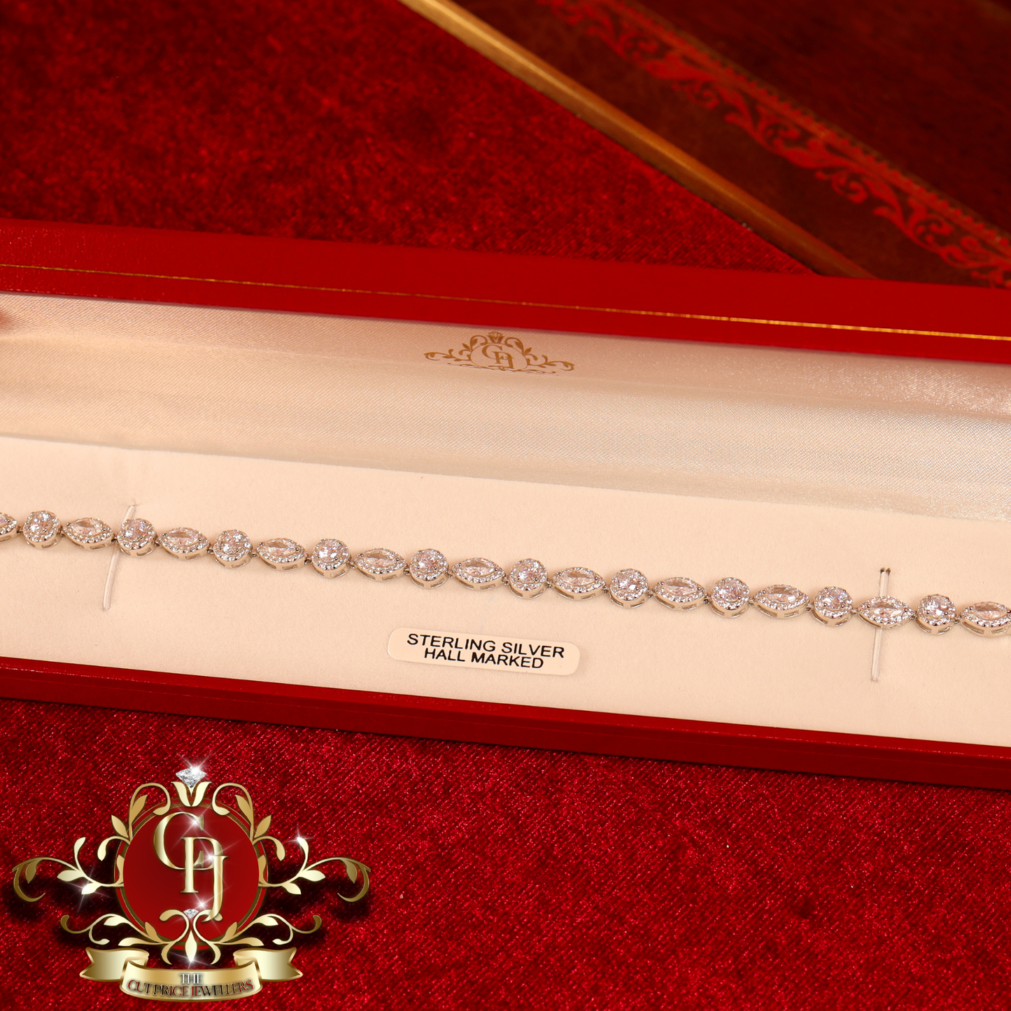 Sterling Silver "Harriet" Tennis Bracelet | The Cut Price Jewellers