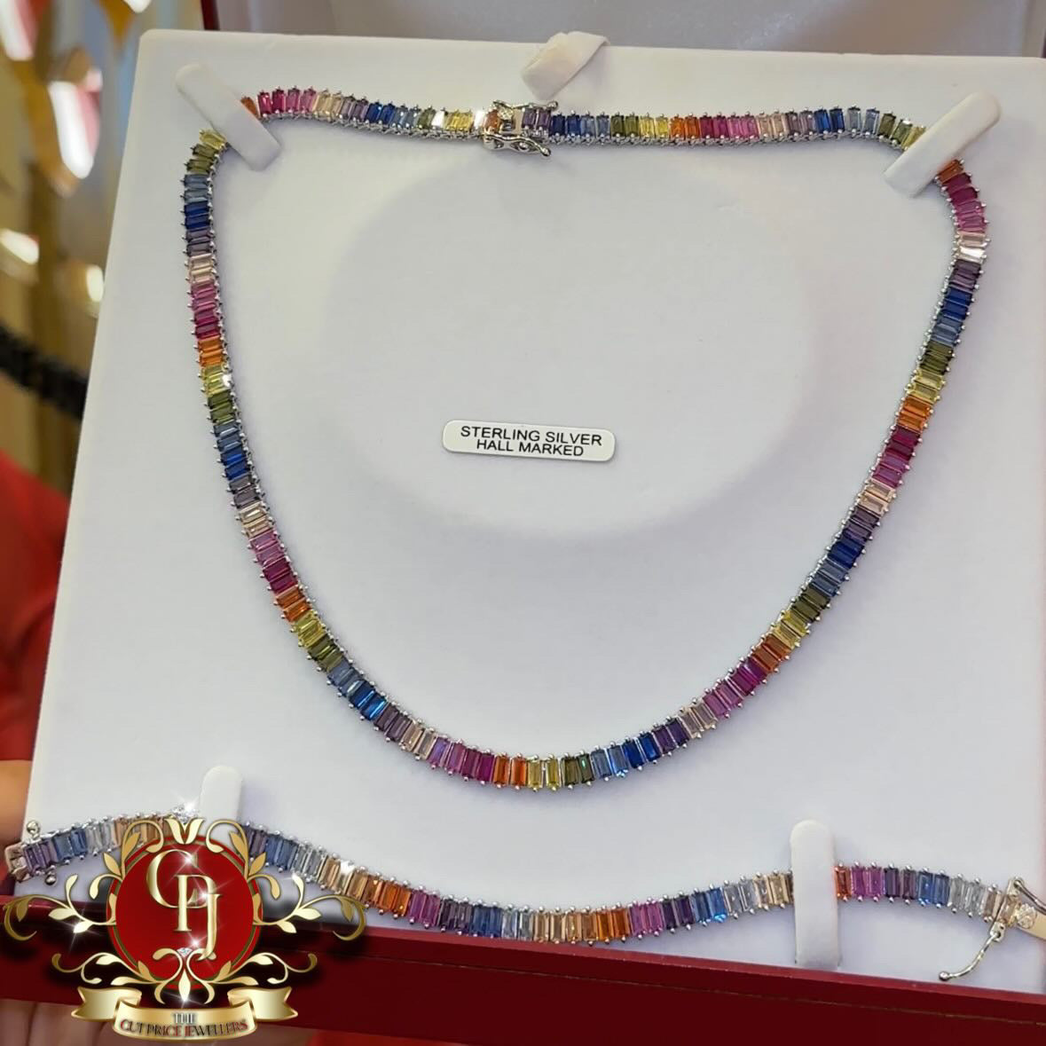 The “Stand With Pride” Tennis Set | The Cut Price Jewellers