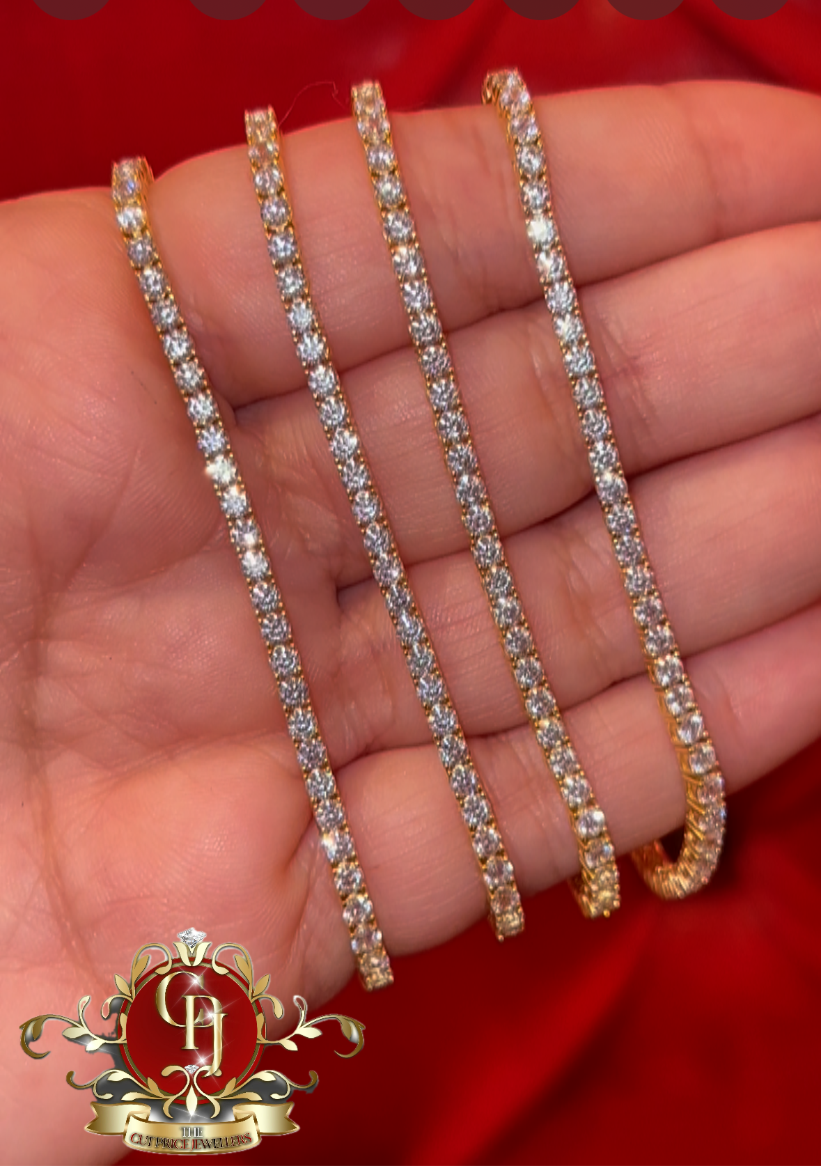 The "Alma" Tennis Bracelet