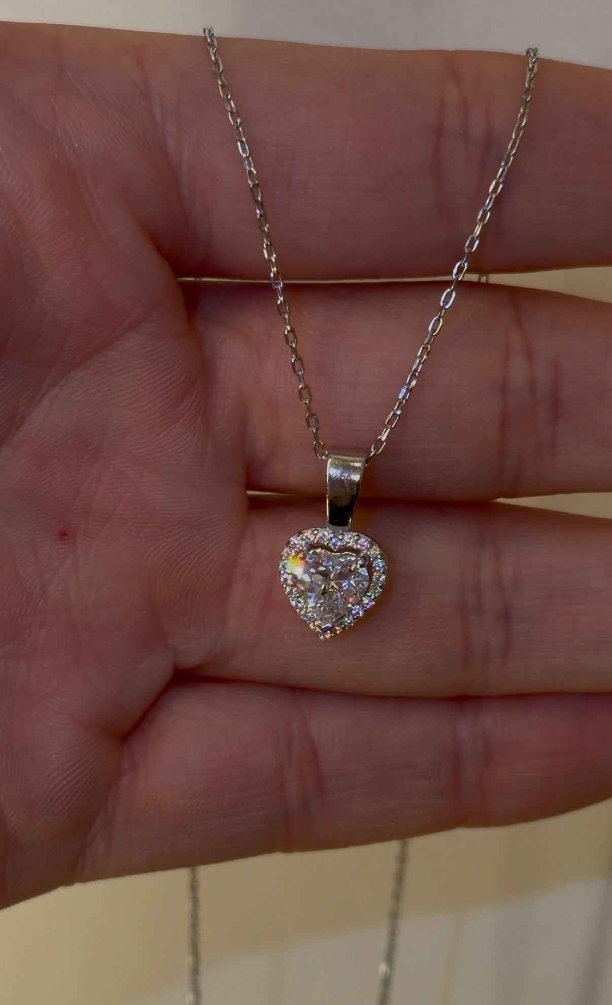 The Marlowe Heart Pendant & Chain