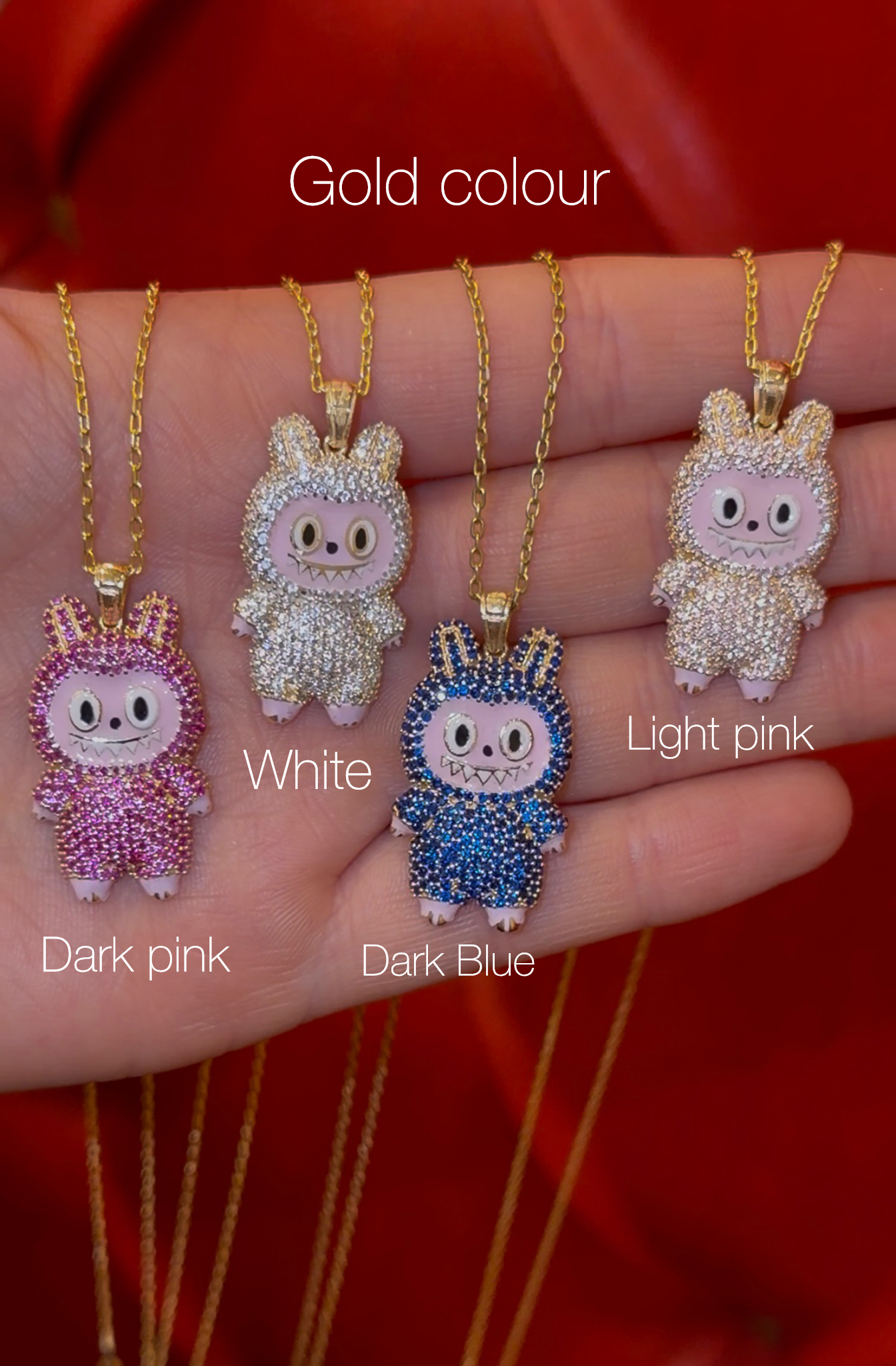 The Labubu Style Pendant & Chain
