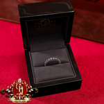14ct White Gold Ring with 1ct Genuine Diamonds