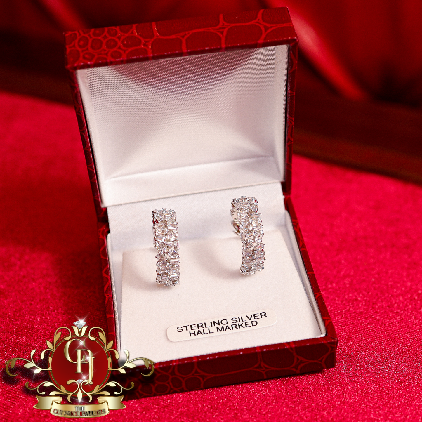 "Charli" Hoop Earrings | The Cut Price Jewellers