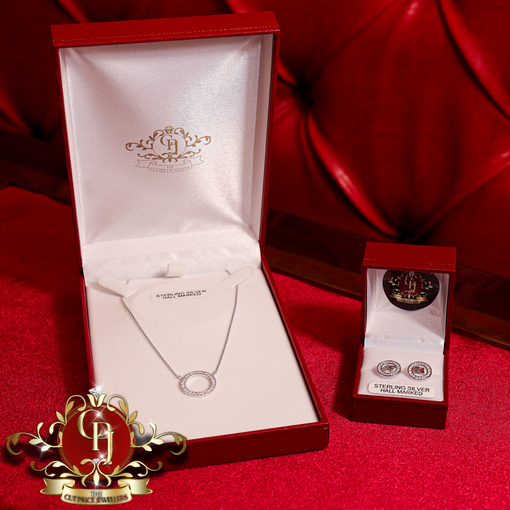 The "Ciara" Pendant & Earring Set