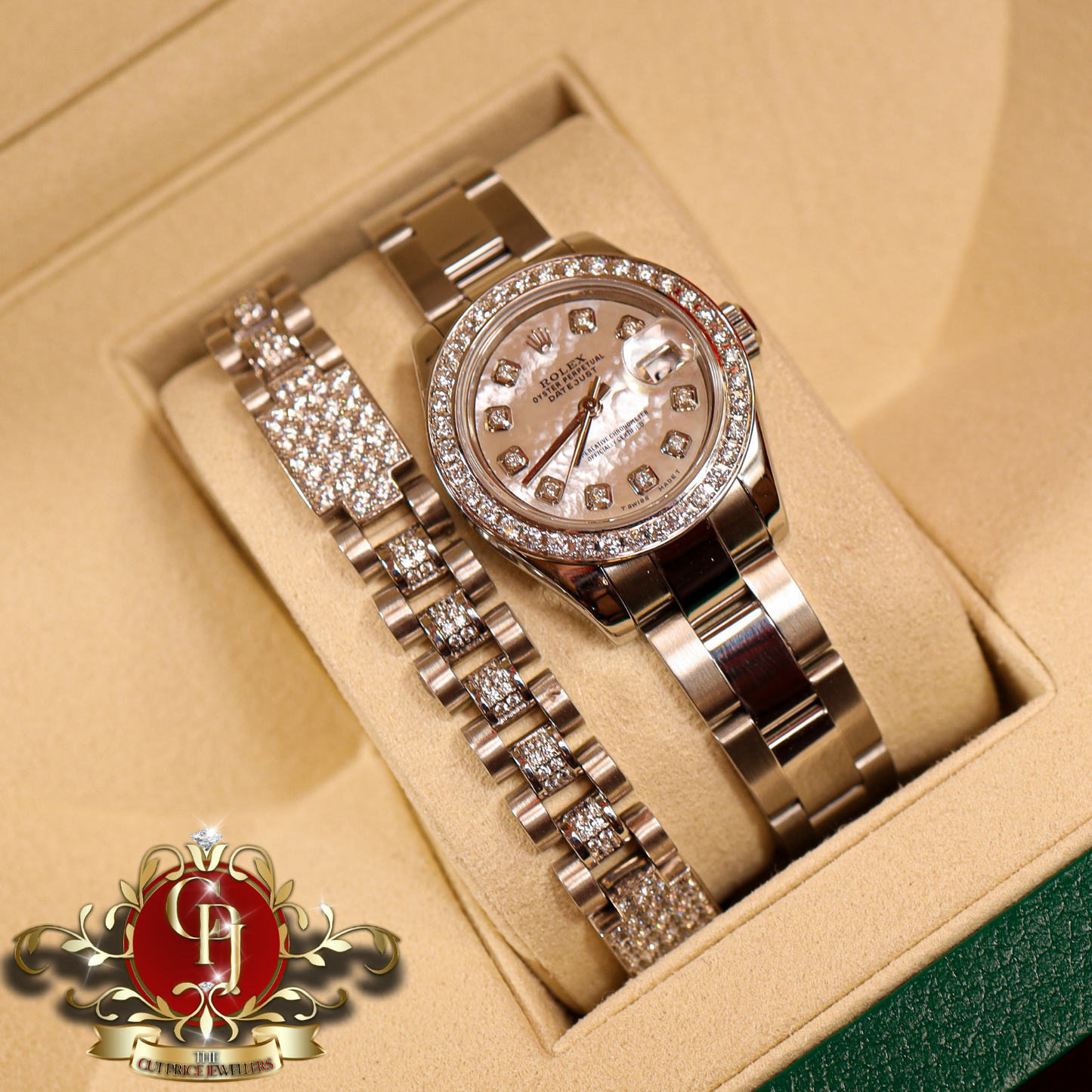 26MM Ladies Rolex Watch - Steel Oyster Strap - The Cut Price Jewellers