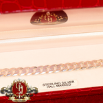 Sterling Silver Flat Curb Bracelet | The Cut Price Jewellers