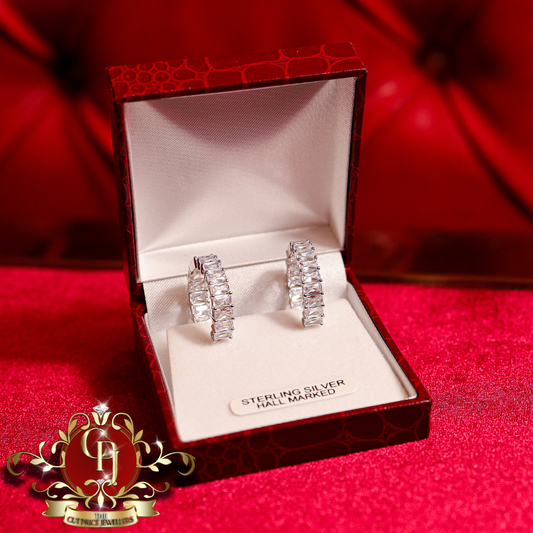 "Sabrina" Hoop Earrings | The Cut Price Jewellers