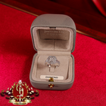 10ct White Gold Ring with 1ct Genuine Diamonds