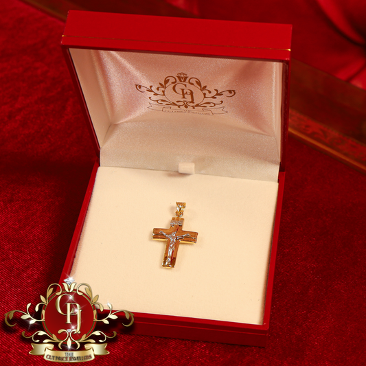 14ct Gold Crucifix | The Cut Price Jewellers