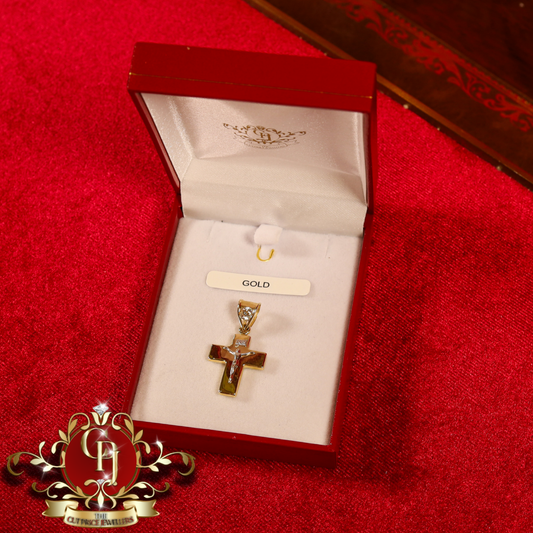 14ct Gold Crucifix | The Cut Price Jewellers