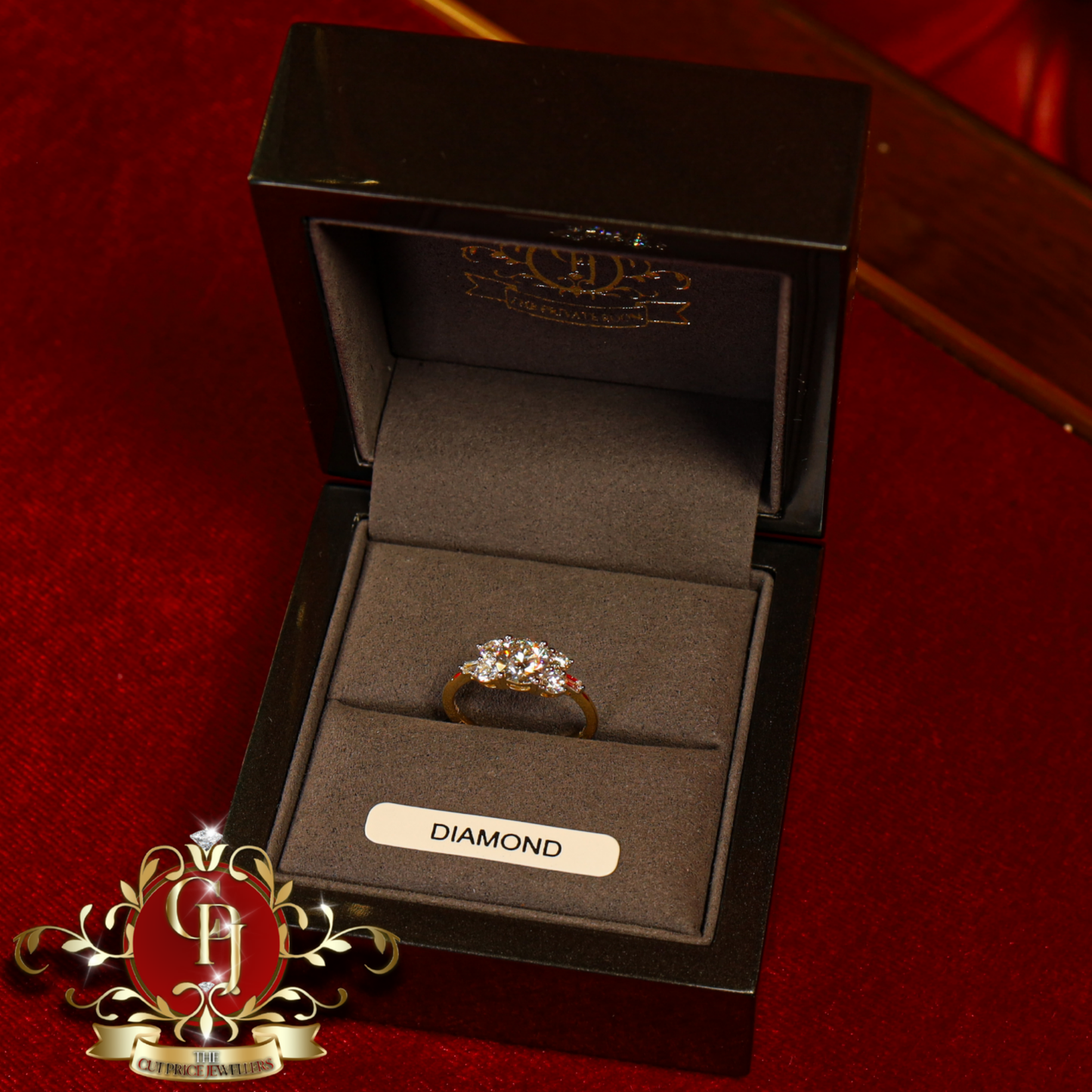 14ct Gold "Anya" Ring with 1.5ct Lab Grown Diamonds | The Cut Price Jewellers