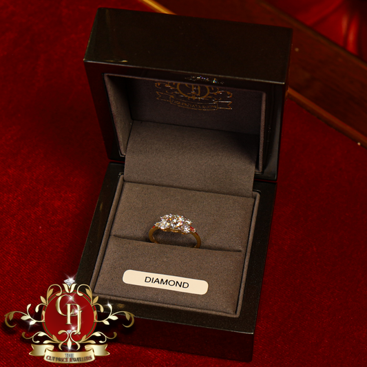 14ct Gold "Anya" Ring with 1.5ct Lab Grown Diamonds | The Cut Price Jewellers