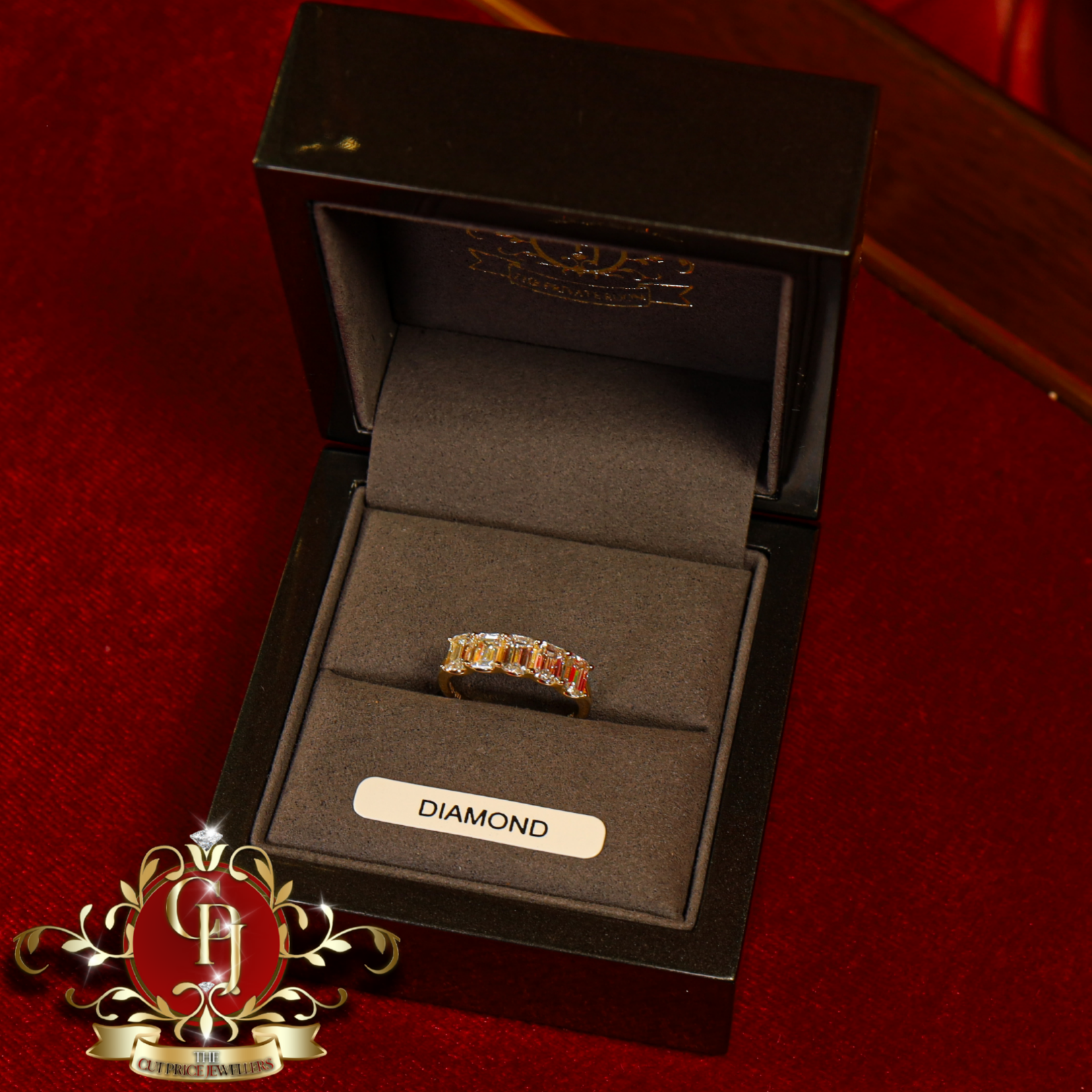 14ct Gold "Azura" Ring with 2ct Lab Grown Diamonds