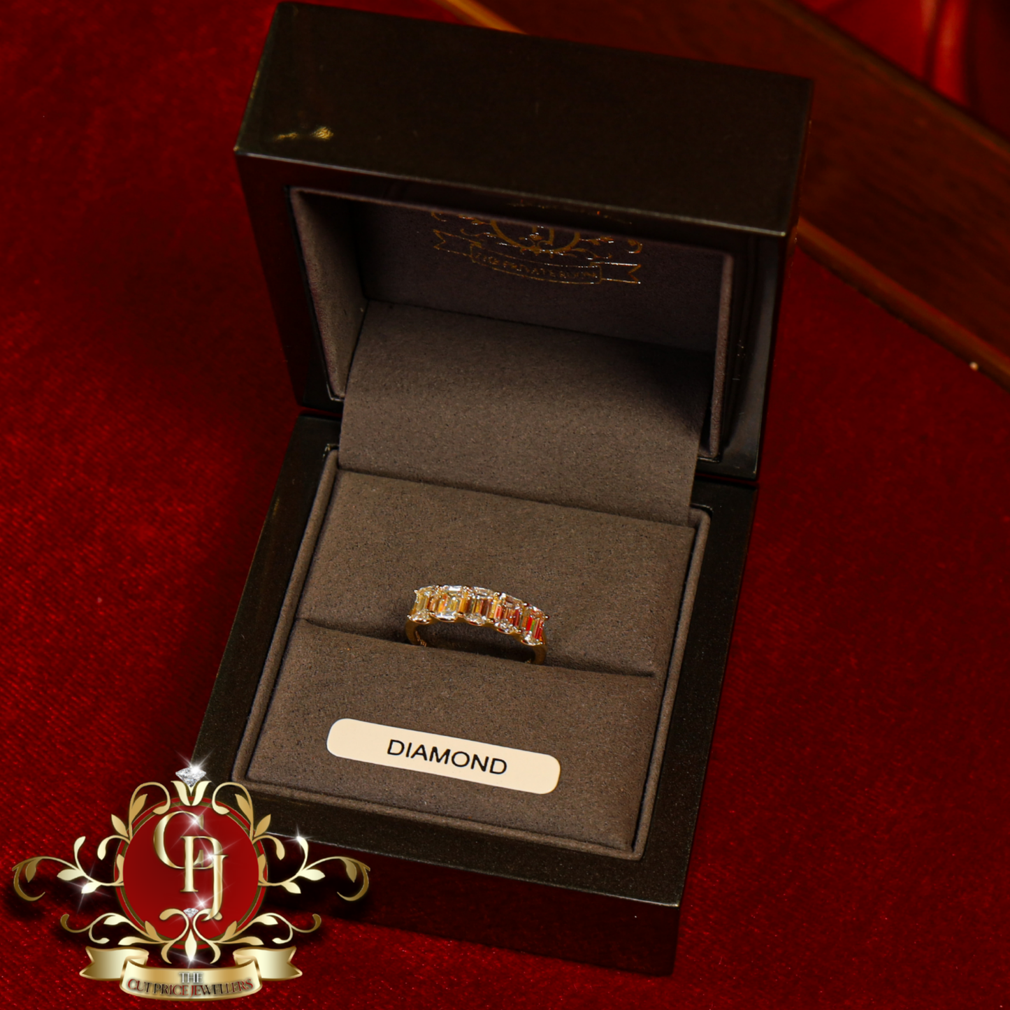 14ct Gold "Azura" Ring with 2ct Lab Grown Diamonds | The Cut Price Jewellers