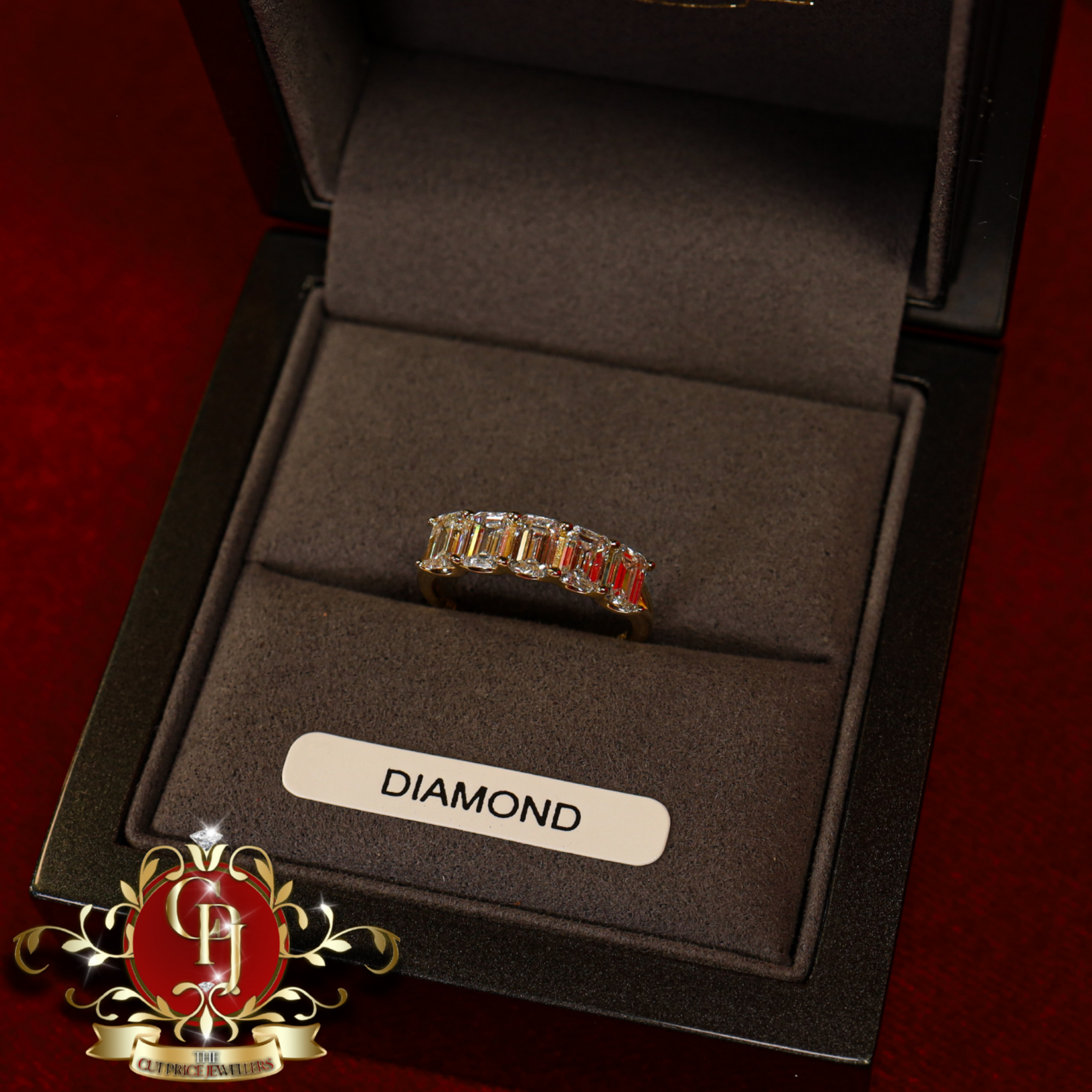 14ct Gold "Azura" Ring with 2ct Lab Grown Diamonds
