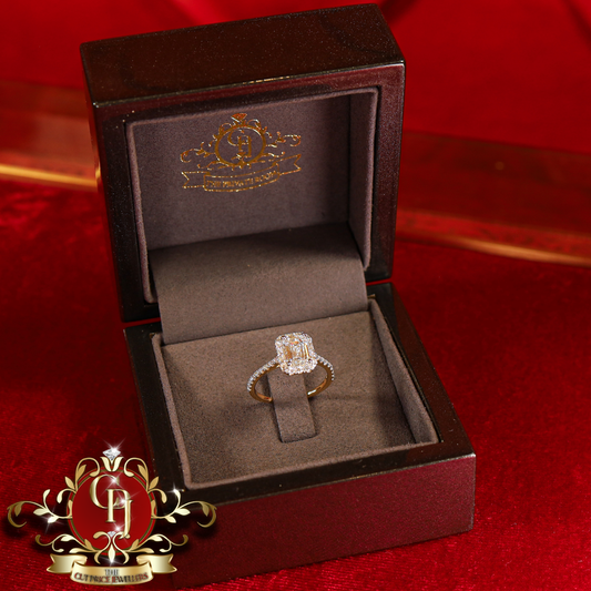 14ct Gold Ring with 2ct Lab Grown Diamonds | The Cut Price Jeweller