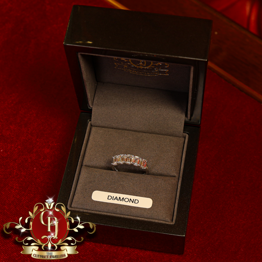 14ct White Gold "Elara" Ring with 2ct Lab Grown Diamonds | The Cut Price Jewellers