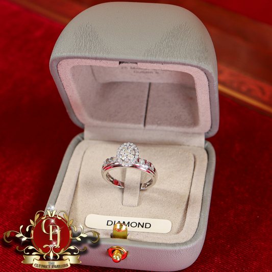 14ct Gold Ring with 1ct Genuine Diamonds | The Cut Price Jewellers