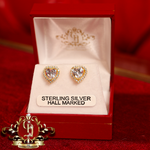 The "2-in-1" Studs (Gold-Plated with Cubic Zirconia)