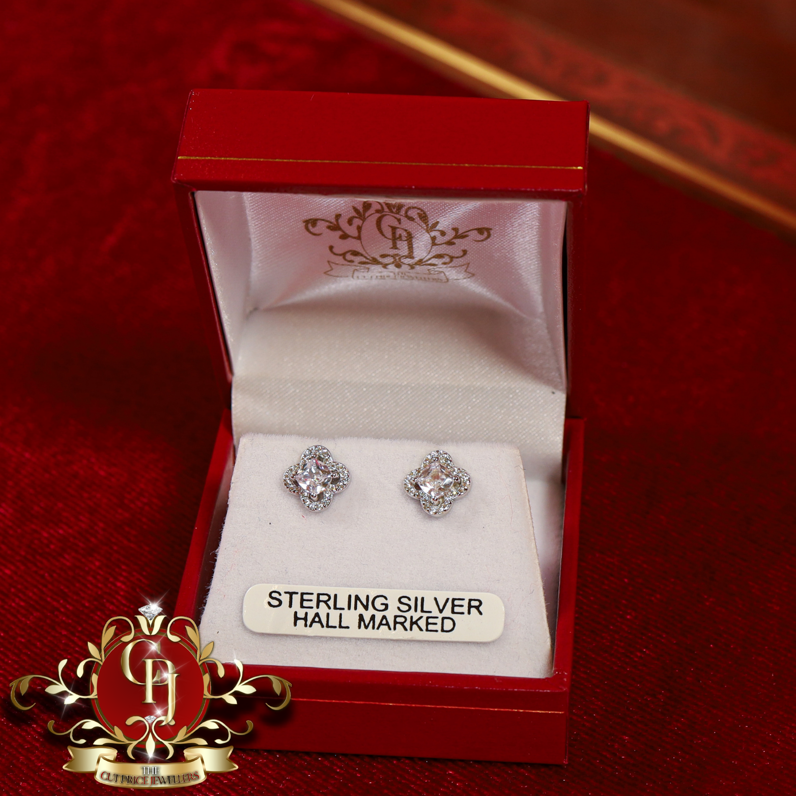 Sterling Silver Stud Earrings