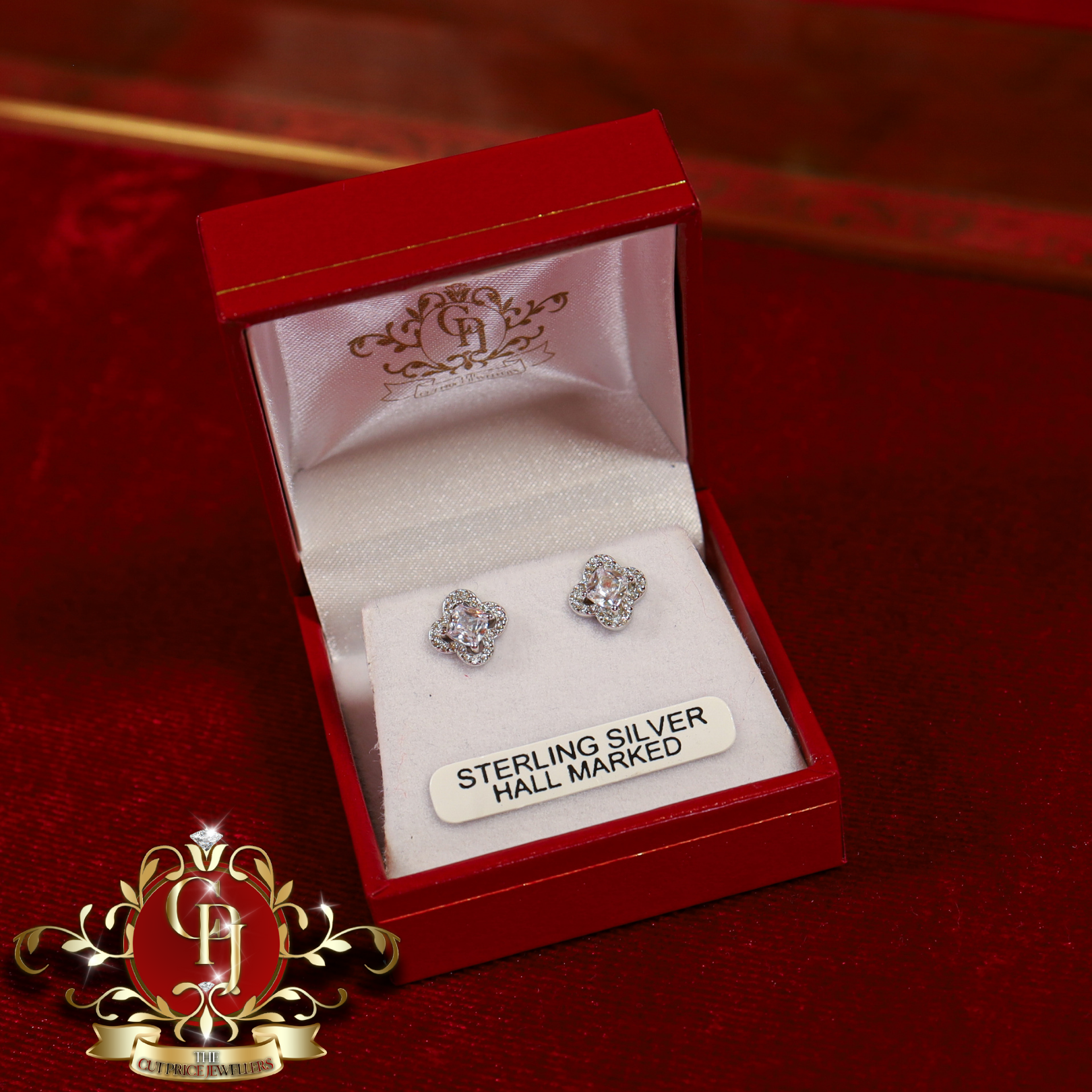 Sterling Silver Stud Earrings