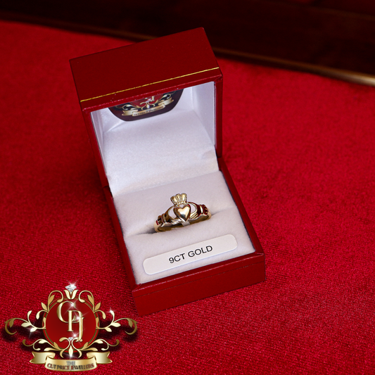 9ct Claddagh Ring | The Cut Price Jewellers