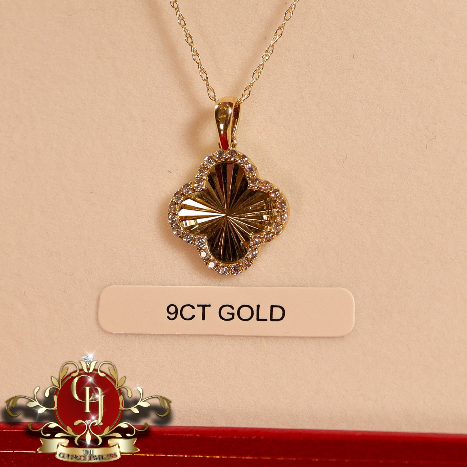 9ct "Cynthia" Clover Set